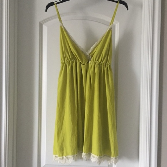 lime summer dress